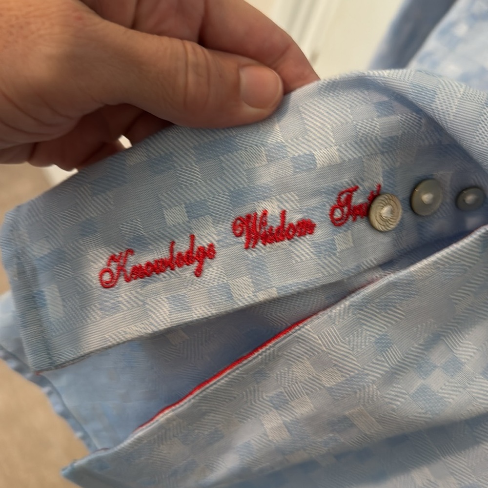 Robert Graham Button Down Shirt Keep Smiling, Kno… - image 5